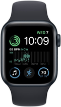 Smartwatch Apple Watch SE GPS + Cellular 40mm Midnight Aluminium Case with Midnight Sport Band (MNPL3) - obraz 2