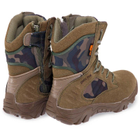 Чоловічі черевики берці Zelart Military Rangers ZK-38 розмір 44 Olive-Camouflage - зображення 5