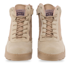 Чоловічі тактичні черевики берці Zelart Military Rangers 0217 45 Khaki - зображення 3
