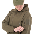 Куртка тактична флісова Zelart Tactical Scout 7491 розмір 3XL (54-56) Olive - зображення 5