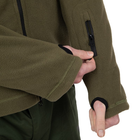 Куртка тактическая флисовая Zelart Tactical Scout 6004 размер 3XL (54-56) Olive - изображение 5