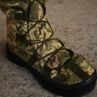 Тактические Бахилы водонепроницаемые, Военные гамаши на обувь для Защиты от Дождя Пиксель L(42-45) - изображение 10