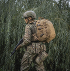 Рюкзак тактичний військовий M-Tac Mission Pack Laser Cut Coyote, Штурмовий рюкзак для військових ЗСУ 27 л (OPT-32601) - зображення 4