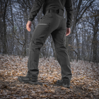 Штаны военные тактические Soft Shell M-Tac Winter Black, зимние штаны для военных для полиции L (OPT-24011) - изображение 8