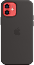 Панель Apple MagSafe Silicone Case для Apple iPhone 12/12 Pro Black (MHL73) - зображення 3