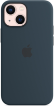 Панель Apple MagSafe Silicone Case для Apple iPhone 13 mini Abyss Blue (MM213) - зображення 4