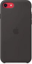 Etui Apple Silicone Case do Apple iPhone SE Black (MXYH2) - obraz 2