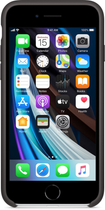 Etui Apple Silicone Case do Apple iPhone SE Black (MXYH2) - obraz 3
