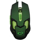 Комп'ютерна миша Esperanza EGM207G Cobra Black/Green USB (EGM207G)