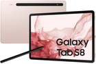 Tablet Samsung Galaxy Tab S8 (X700) Wi-Fi 128GB różowe złoto (TABSA1TZA0224) - obraz 1