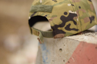 Кепка-бейсболка з ріп-стоп з липучкою спереду кепка тактична військова армійська камуфляжна мультикам - зображення 3
