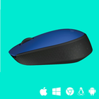 Миша Logitech M171 Wireless Black/Blue (910-004640) - зображення 4
