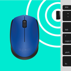 Mysz Logitech M171 Wireless czarno-niebieska (910-004640) - obraz 6