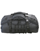 Сумка тактична дорожня для речей KOMBAT UK Operators Duffle Bag 60л чорний TR_kb-odb-blk