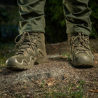 Черевики армійські тактичні Alligator Olive, військові берці алігатор, черевики шкіряні демісезонні 40 TR_1152 - зображення 7