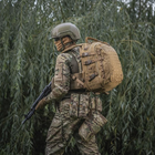 Рюкзак тактический военный M-Tac Mission Pack Laser Cut Coyote, Штурмовой рюкзак для военных ВСУ 27 л TR_1170 - изображение 4