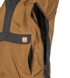 Куртка Woodsman Anorak Jacket Helikon-Tex Coyote/Ash Grey S Тактическая - изображение 10