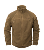 Куртка толстовка флісова Stratus Jacket - Heavy Fleece Helikon-Tex Coyote XXXL Тактична чоловіча - зображення 2