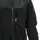 Куртка флисова Defender Jacket - Fleece Helikon-Tex Black XL Тактическая - изображение 10