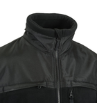 Куртка флисова Defender Jacket - Fleece Helikon-Tex Black XL Тактическая - изображение 13
