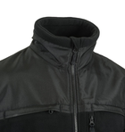 Куртка флисова Defender Jacket - Fleece Helikon-Tex Black XL Тактическая - изображение 13