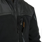 Куртка флисова Defender Jacket - Fleece Helikon-Tex Black XL Тактическая - изображение 15