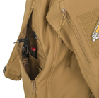 Куртка ветровка Gunfighter Jacket - Shark Skin Windblocker Helikon-Tex Coyote XL Тактическая - изображение 4