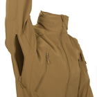 Куртка ветровка Gunfighter Jacket - Shark Skin Windblocker Helikon-Tex Coyote XL Тактическая - изображение 12
