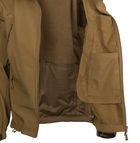 Куртка ветровка Gunfighter Jacket - Shark Skin Windblocker Helikon-Tex Coyote L Тактическая - изображение 7
