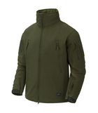 Куртка ветровка Gunfighter Jacket - Shark Skin Windblocker Helikon-Tex Olive Green L Тактическая