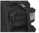Універсальний рюкзак з відділами сумка на плечі ранець для виживання Чорний 45л (Alop) максимальна місткість надійність свобода пересування впевненість у виживанні - зображення 3