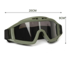 Захисні окуляри маска Nela-Styl mx79 Олива (Alop) максимальний захист і комфорт ваш надійний союзник в екстремальних умовах упевненість у кожному русі - зображення 3