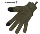 Захисні чоловічі армійські рукавички Dominator Tactical Олива 2XL (Alop) для армії, професійних операцій і тренувань, максимальний захист і продуктивність, безпека - зображення 3