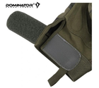 Защитные мужские армейские перчатки Dominator Tactical Олива 2XL (Alop) для армии профессиональных операций и тренировок максимальная защита и производительность безопасность - изображение 7