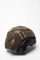 Тактический Кавер для Шлема FAST Размер М Мультикам с сеткой с обеих сторон Маскировочный Чехол для Шлема - изображение 6