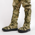 Тактические Гамаши, Размер M (39-42) Бахилы Утепленные Военные для Обуви Дождевые для Защиты Пиксель - изображение 3