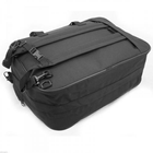 Сумка-рюкзак тактическая Mil-Tec Cargo Bag 35Л Black (13830002) - изображение 4