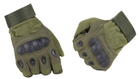 Тактичні Рукавиці Tactical Gloves PRO закриті рукавички олива розмір L - зображення 7