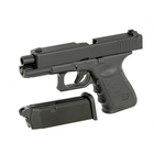 Дитячий Страйкбольний пістолет Glock 17 Galaxy G15 метал чорний - зображення 5