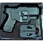 Страйкбольний пістолет з Кобурою Glock 17 Galaxy G15+ метал чорний - изображение 6