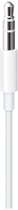 Kabel Apple Lightning do 3.5 mm Audio Cable (1.2m) Biały (MXK22) - obraz 3