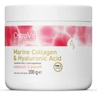 Натуральна добавка OstroVit Marine Collagen Hyaluronic Acid Vitamin C зі смаком кокоса та персика