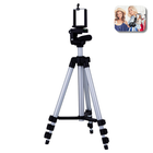 Штатив Tripod 3110 1.1 м с чехлом на телескопических регулируемых ножках из алюминия трипод тринога селфи палка Черный