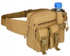 Тактическая поясная набедренная сумка Edibazzar 5904555959248 койот - изображение 3