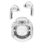 Навушники ACEFAST T8 Crystal color bluetooth earbuds White Moon