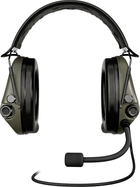 Навушники Sordin Supreme MIL CC Slim Headband Green PVC (74332-06-S) - зображення 1