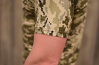 Тактична чоловіча футболка 52 розмір XL військова армійська бавовняна футболка колір піксель для ЗСУ 27-117 - зображення 4