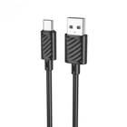 Кабель Hoco X88 Gratified charging data cable for Type-C Black