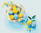 Картина по номерам "Украинская Пасха" BrushMe холст на подрамнике 40х50см BS53104