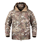Тактическая куртка Pave Hawk PLY-6 Camouflage CP S мужская утепленная с капюшоном и карманами сзади taktical TR_9864-42490 - изображение 1